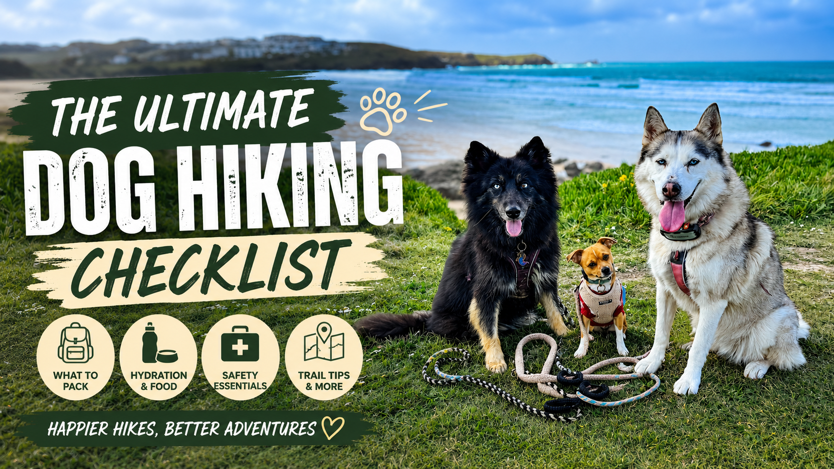 THE ULTIMATE DOG HIKING CHECKLIST